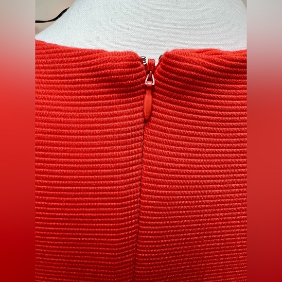 Merona V-Neck Short Sleeved Ribbed Flared Dress - Picture 5 of 5